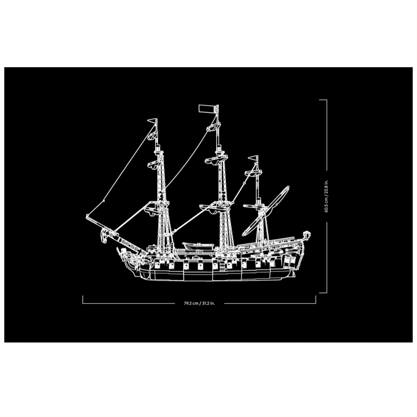 Bricklink: Privateer Frigate Fortuna 910059