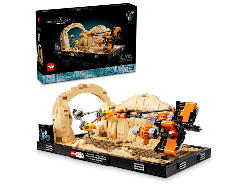 Star Wars:  Mos Espa Podrace Diorama 75380