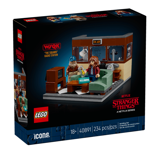 LEGO Exclusives:  Stranger Things: WSQK Radio Station 40891