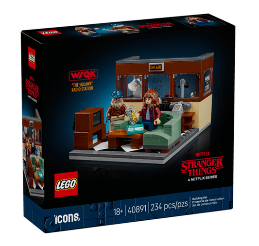 LEGO Exclusives:  Stranger Things: WSQK Radio Station 40891