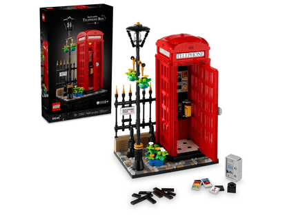 Ideas:  Red London Telephone Box 21347