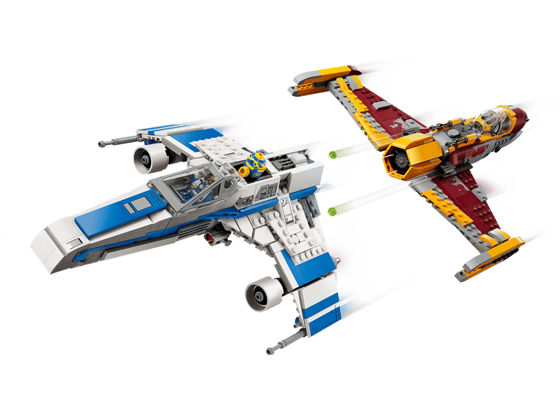 Star Wars:  New Republic E-Wing vs. Shin Hati's Starfighter 75364