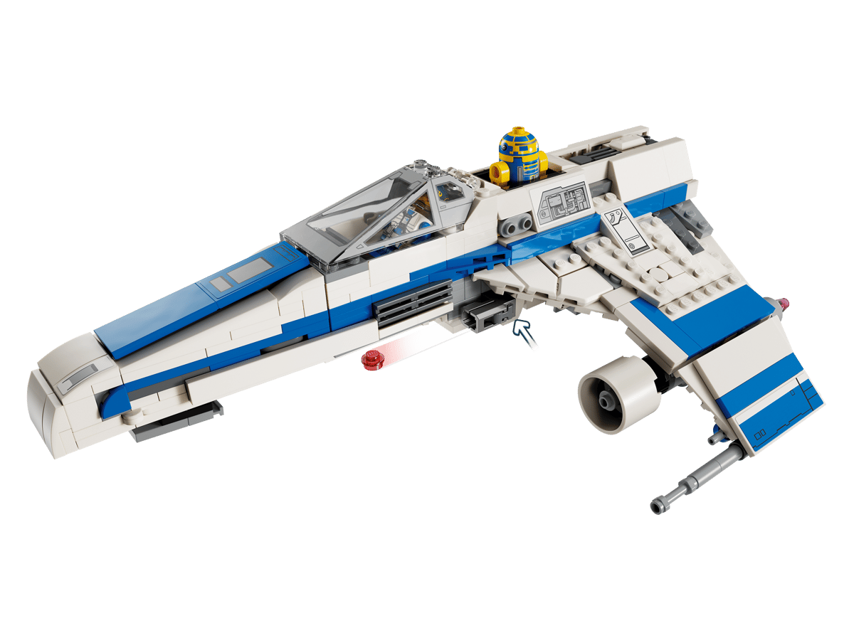 Star Wars:  New Republic E-Wing vs. Shin Hati's Starfighter 75364