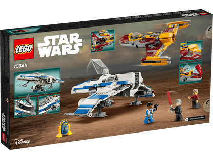 Star Wars:  New Republic E-Wing vs. Shin Hati's Starfighter 75364