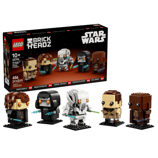 BrickHeadz:  Revenge of the Sith Heroes & Villains