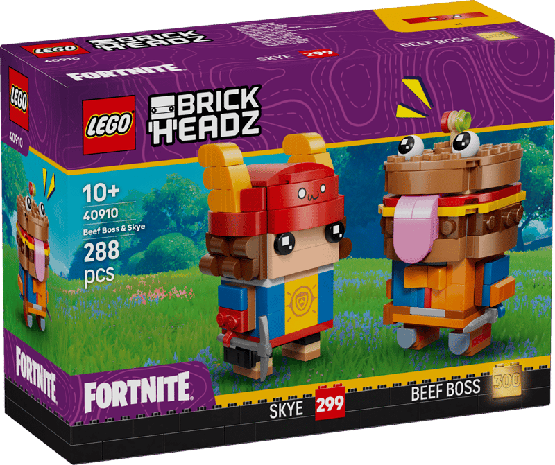 BrickHeadz:  Skye & Beef Boss 40910