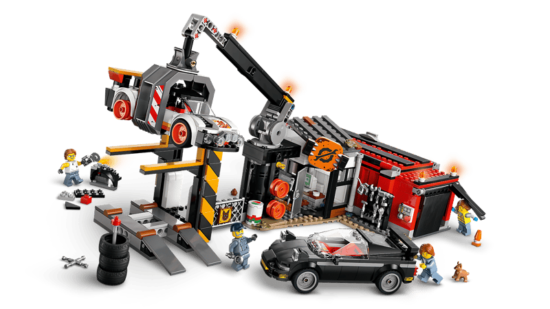 City:  Scrapyard with Cars 60472