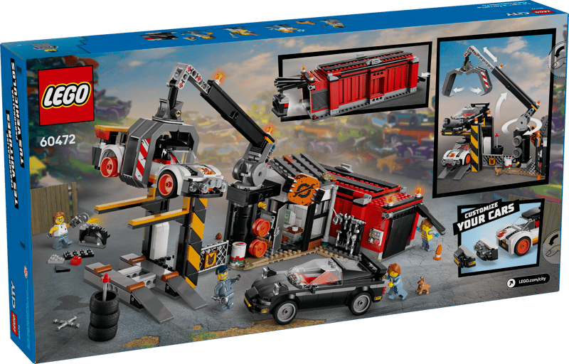 City:  Scrapyard with Cars 60472