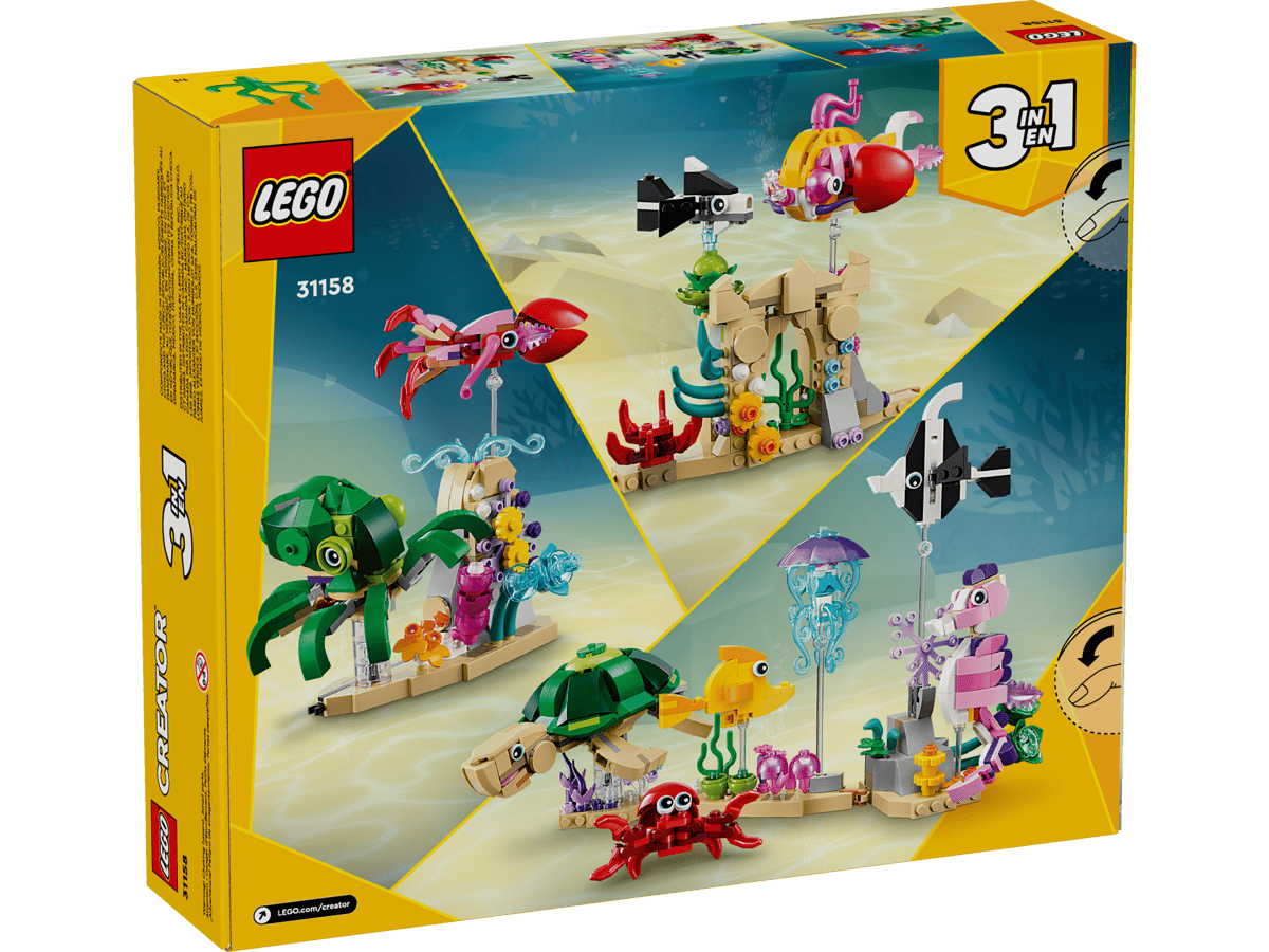 Creator 3 in 1: Sea Animals 31158