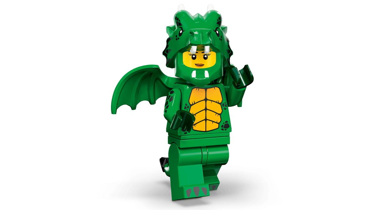 Minifigures Series 23: Green Dragon Costume 71034