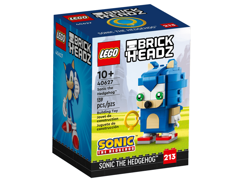 BrickHeadz:  Sonic the Hedgehog 40627
