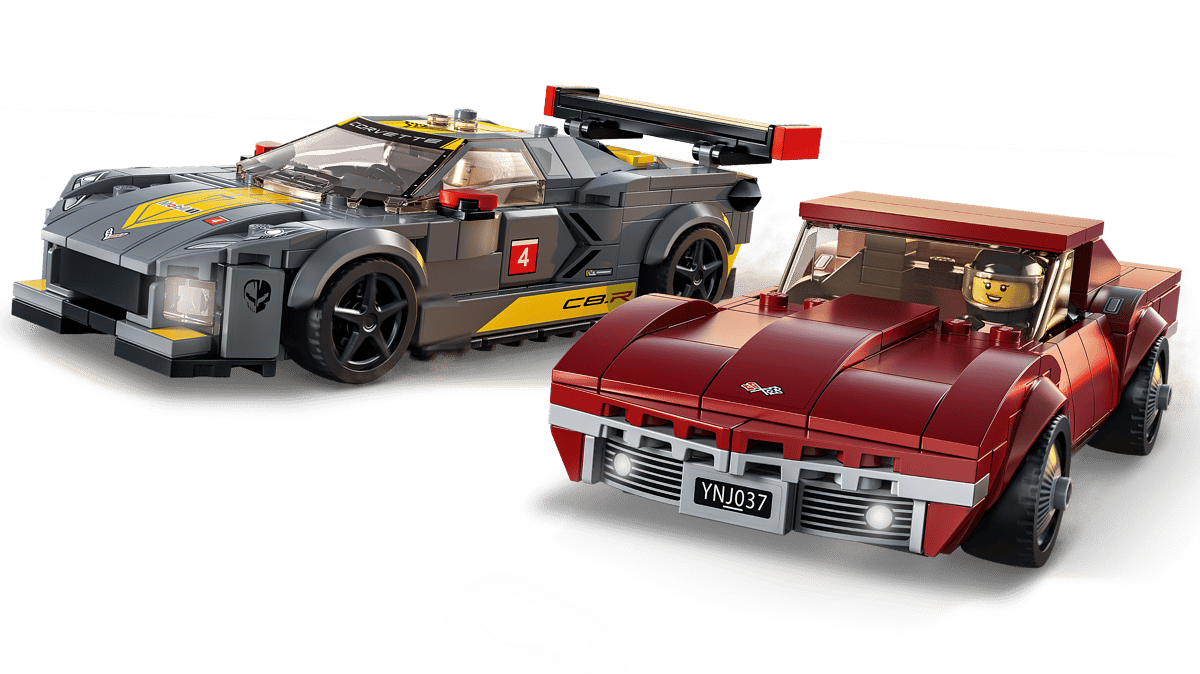 Speed Champions: Chevrolet Corvette C8.R Race Car and 1969 Chevrolet Corvette 76903