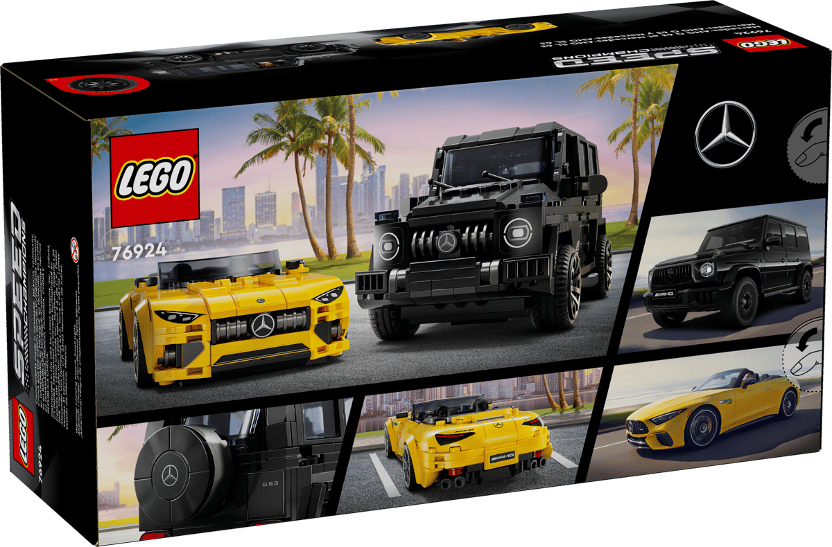 Speed Champions: Mercedes-AMG G 63 & Mercedes-AMG SL 63 76924