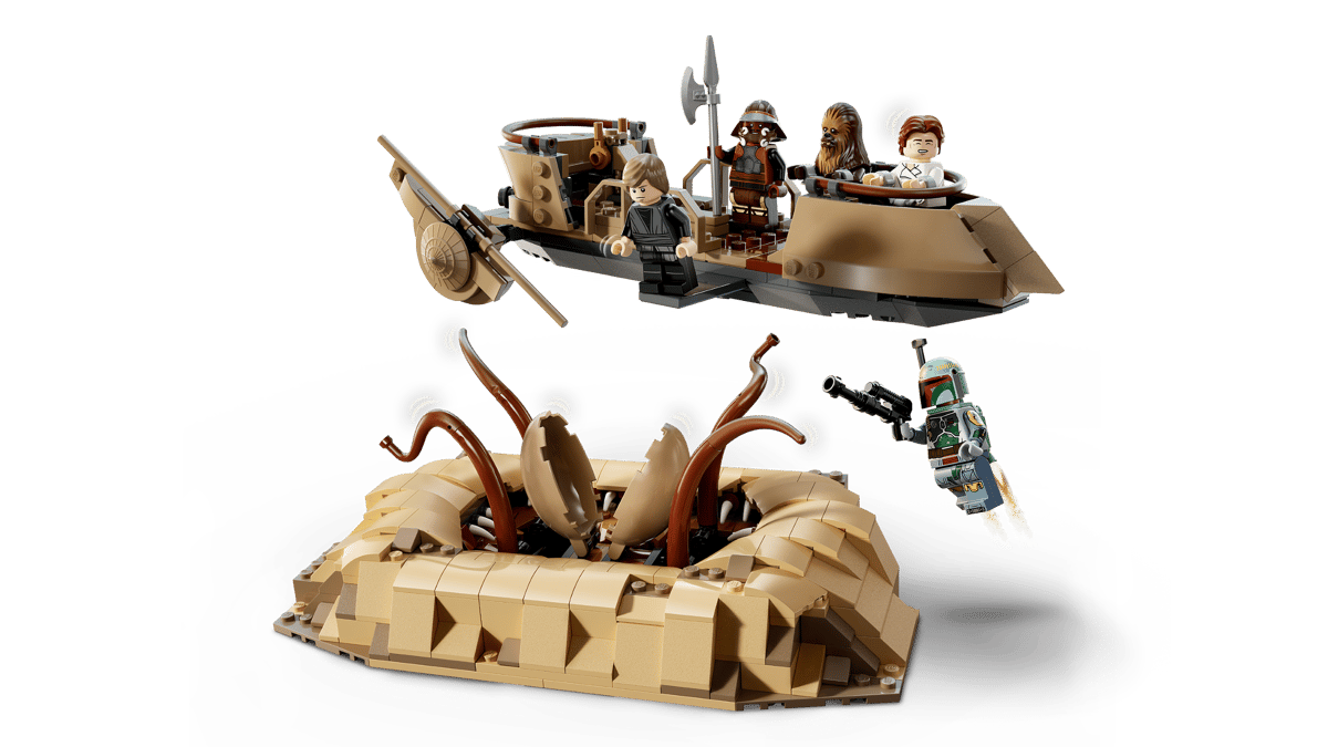 Star Wars: Desert Skiff & Sarlacc Pit 75396