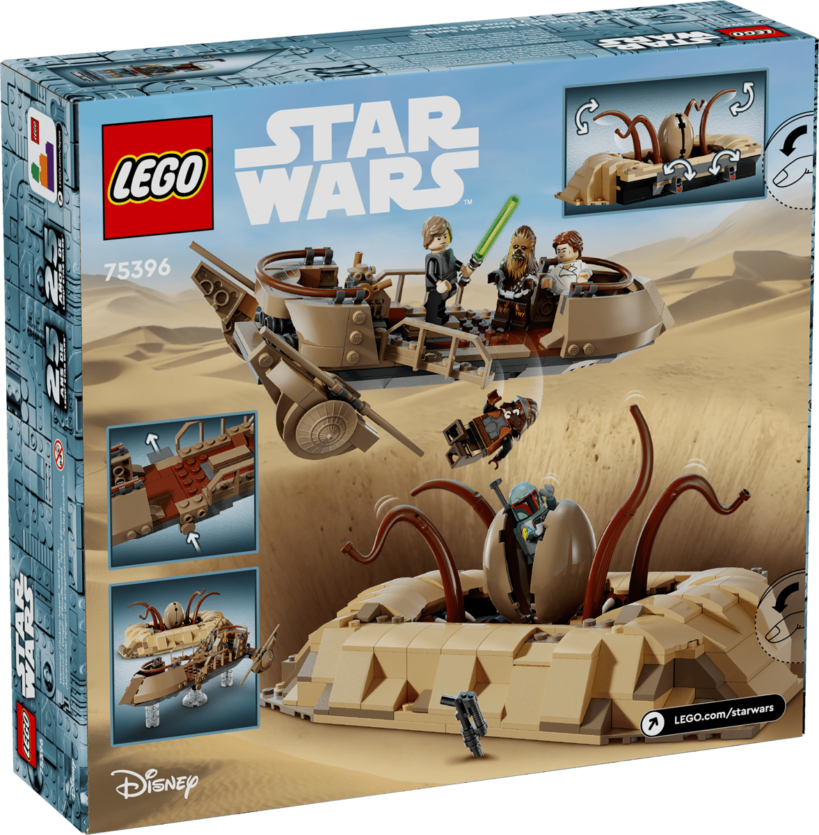 Star Wars: Desert Skiff & Sarlacc Pit 75396