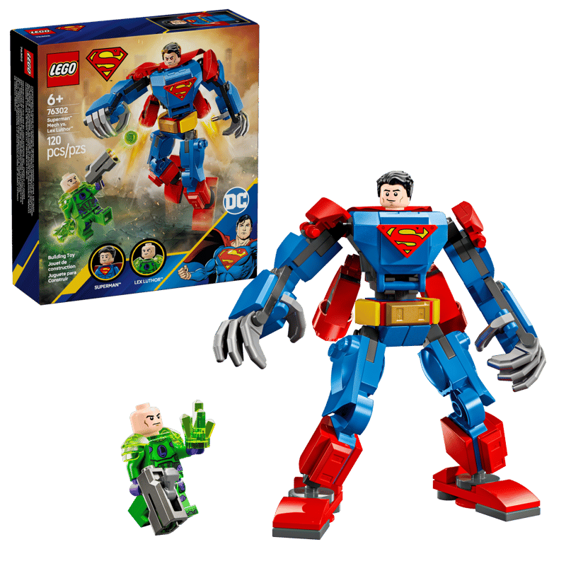 DC:  Superman™ Mech vs. Lex Luthor™ 76302