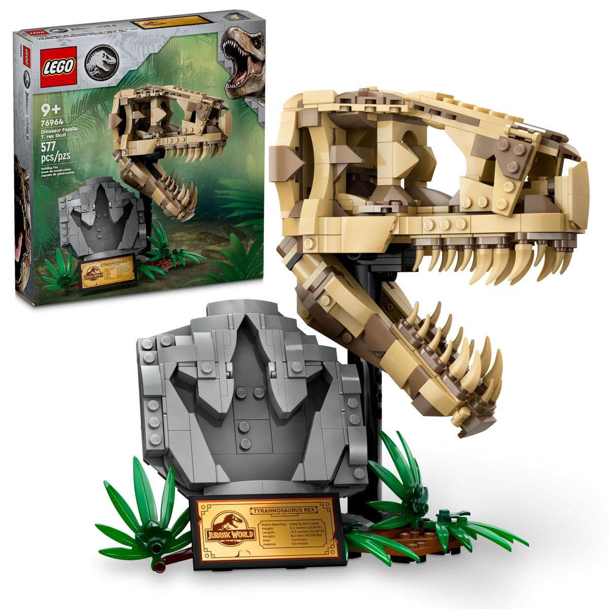 Jurassic World: Dinosaur Fossils: T. rex Skull 76964