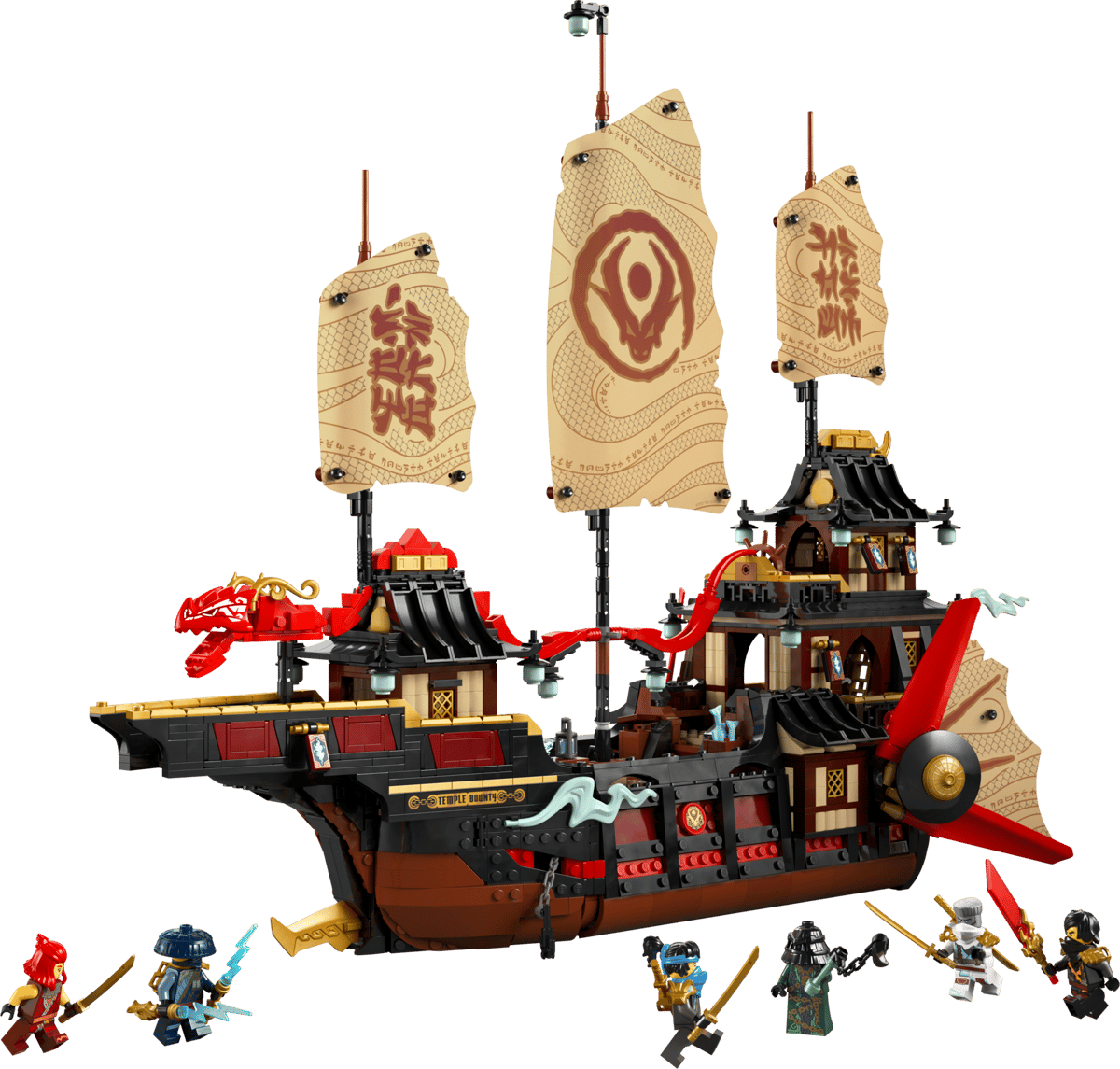 Ninjago:  The Temple Bounty  71848