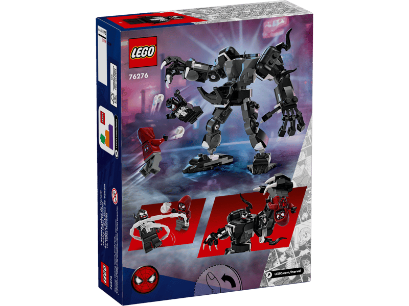 Marvel:  Venom Mech Armor vs. Miles Morales 76276