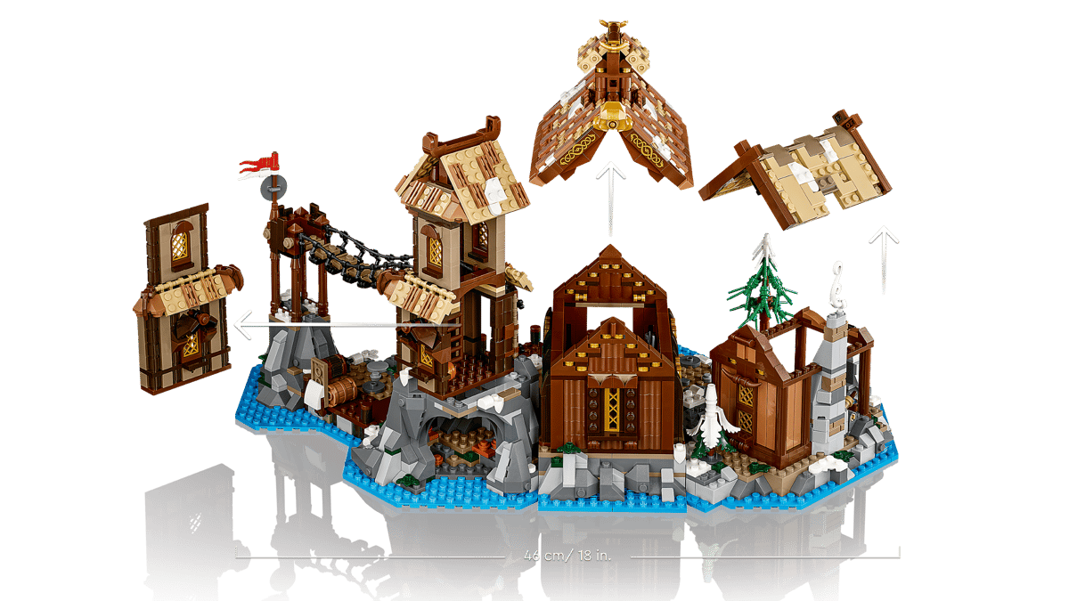 Ideas: Viking Village 21343