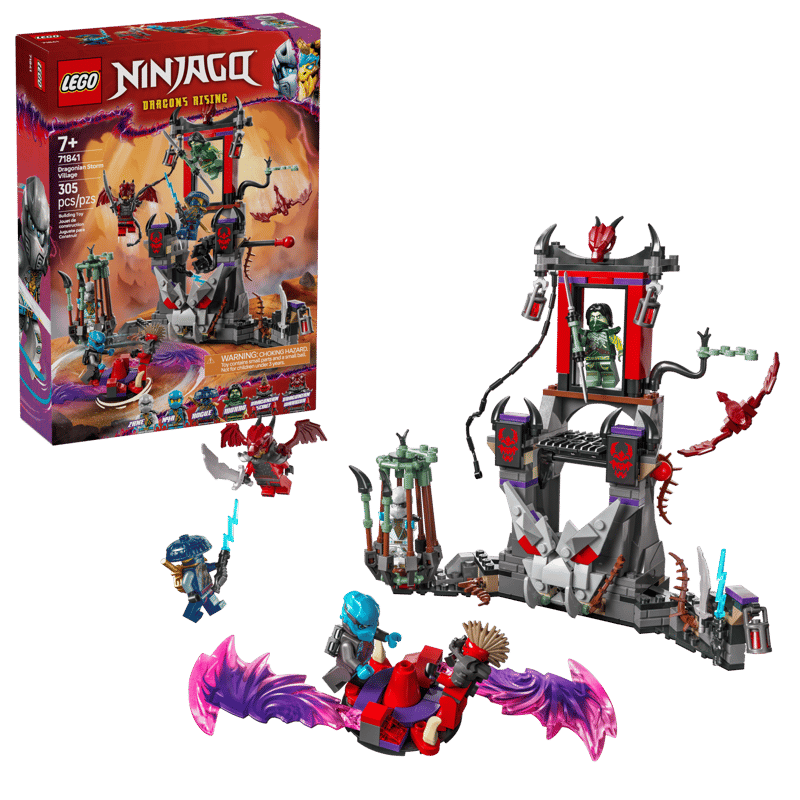 Ninjago:  Dragonian Storm Village 71841