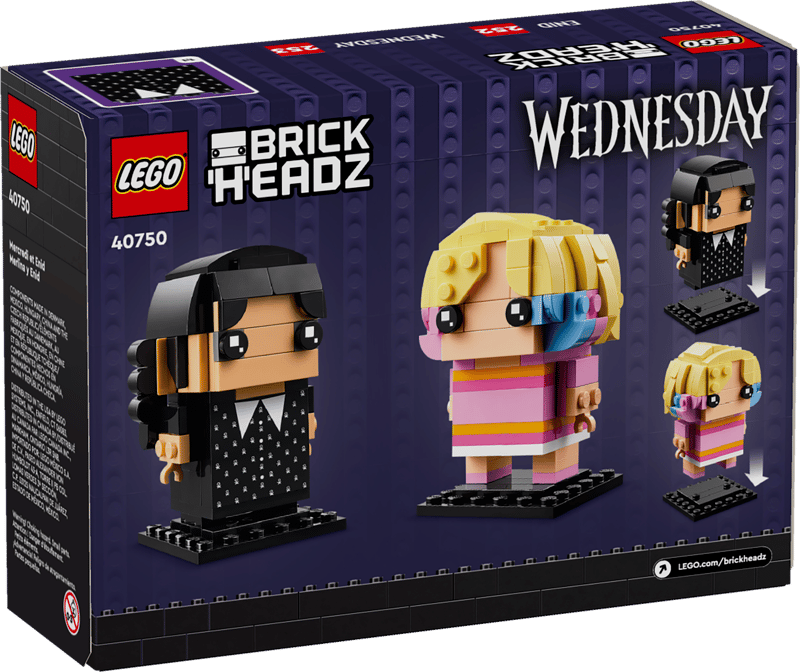 BrickHeadz:  Wednesday & Enid 40750