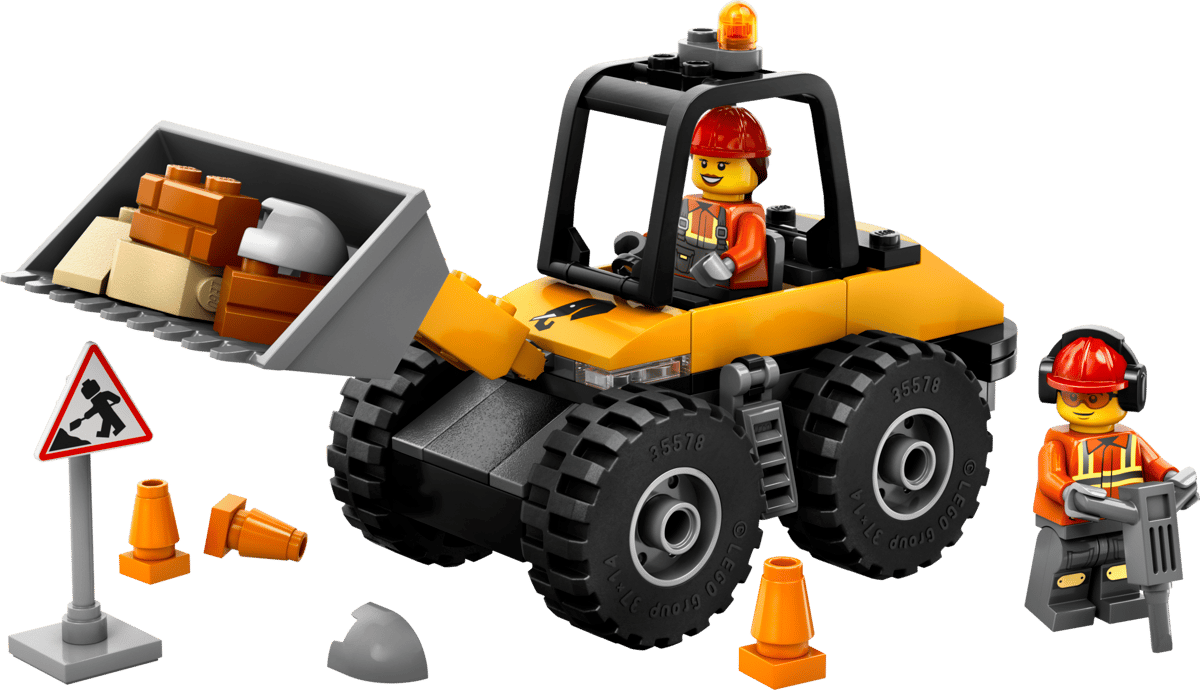 City: Yellow Construction Wheel Loader 60450