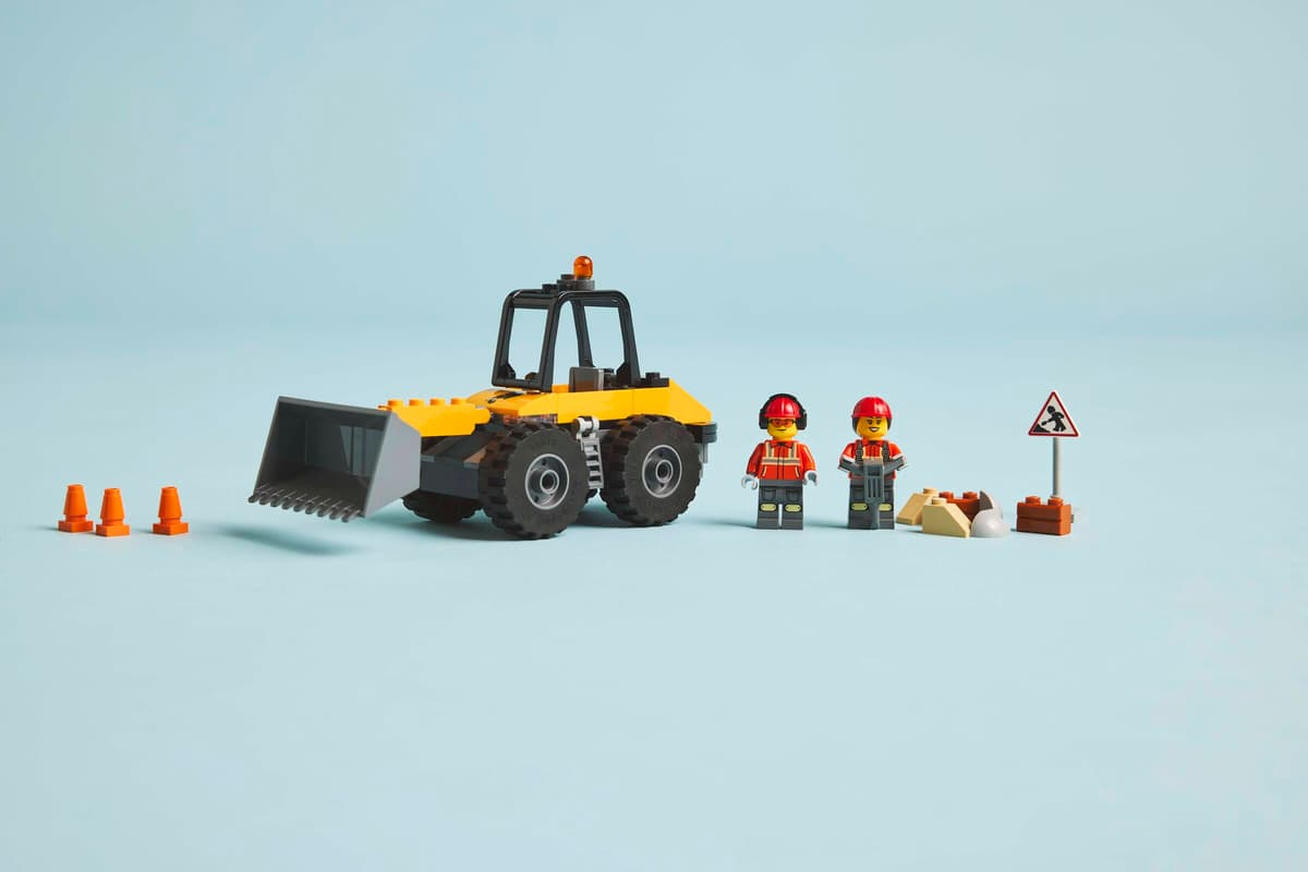 City: Yellow Construction Wheel Loader 60450