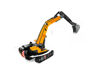 City Yellow Construction Excavator 60420