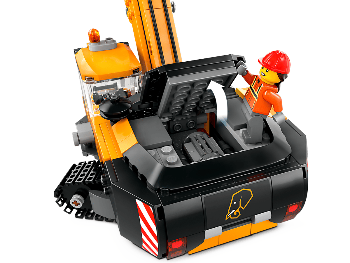 City Yellow Construction Excavator 60420