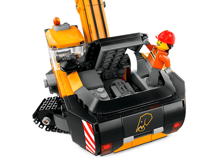 City Yellow Construction Excavator 60420