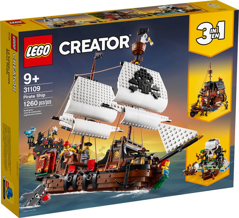Creator 3 in 1: Pirate Ship 31109